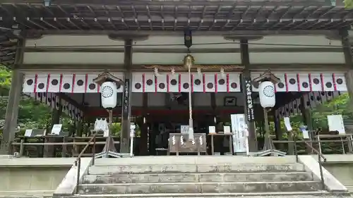 丹生川上神社（中社）の本殿