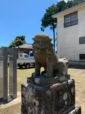 臼井神社の狛犬