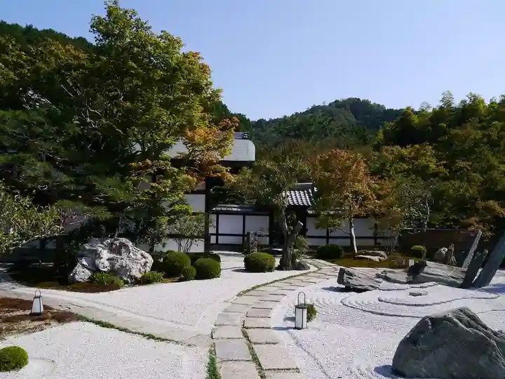 圓光寺の庭園