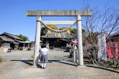高倉神社の鳥居
