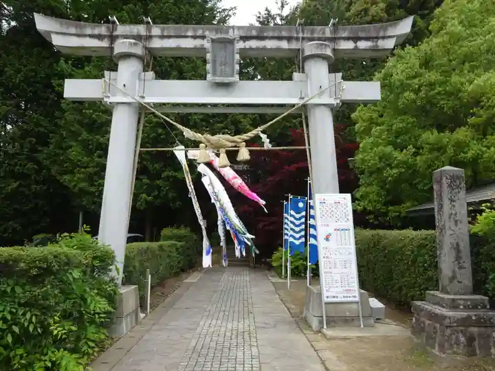 滑川神社 - 仕事と子どもの守り神の鳥居