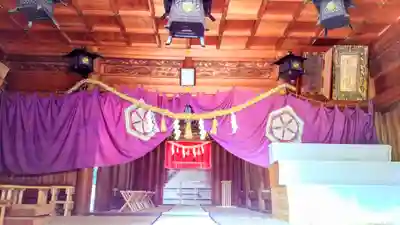 白山媛神社（上条白山媛神社）の本殿・本堂