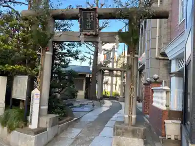 厳嶋神社の鳥居