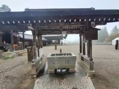 北向観音の手水舎