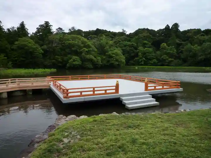 伊勢神宮外宮(豊受大神宮)の庭園