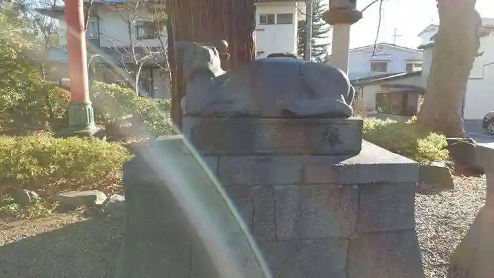 深志神社の狛犬