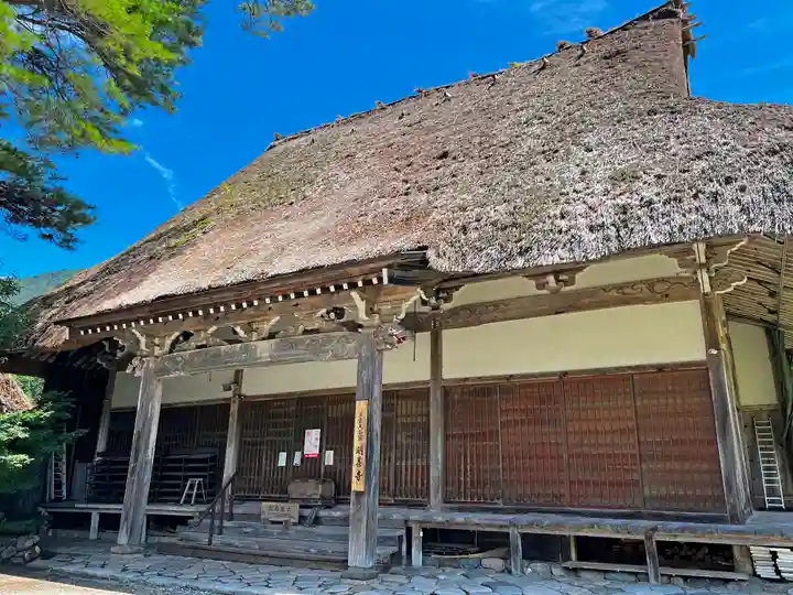 松原山 明善寺の本殿・本堂