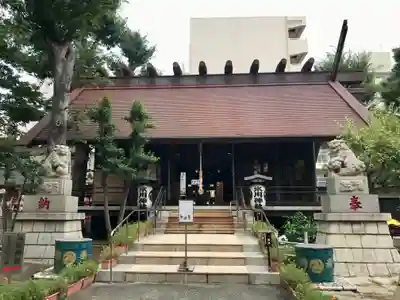 高円寺氷川神社の本殿・本堂