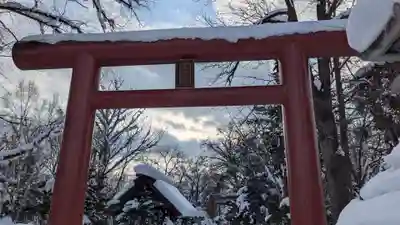 永山神社の鳥居