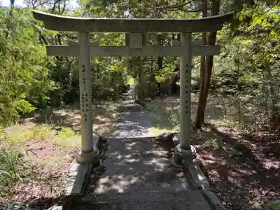 大澤神社の鳥居