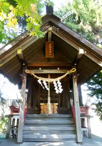 真駒内神社の本殿