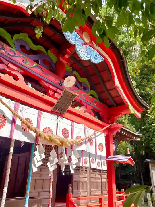 小川諏訪神社の本殿・本堂