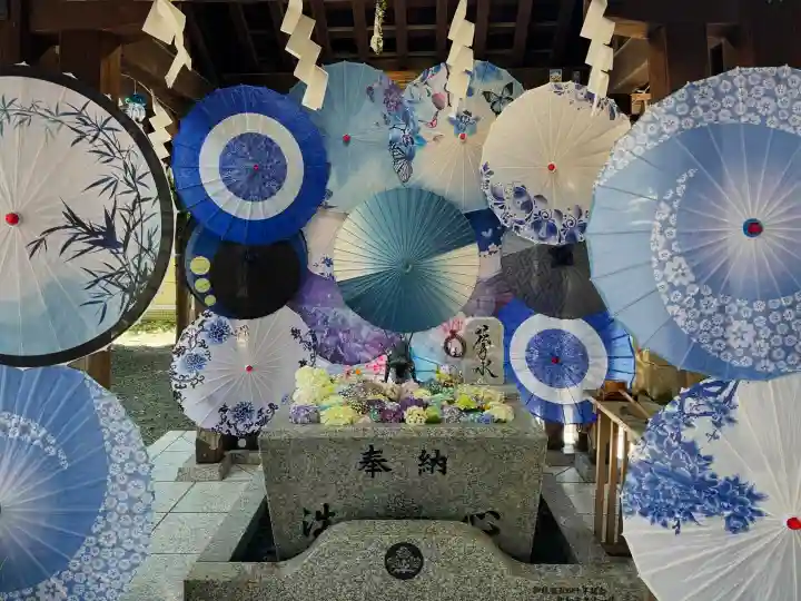 札幌諏訪神社の手水舎