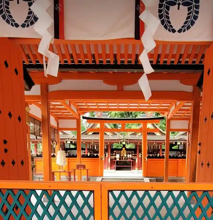 吉田神社の本殿・本堂