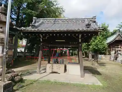 爾波神社の手水舎