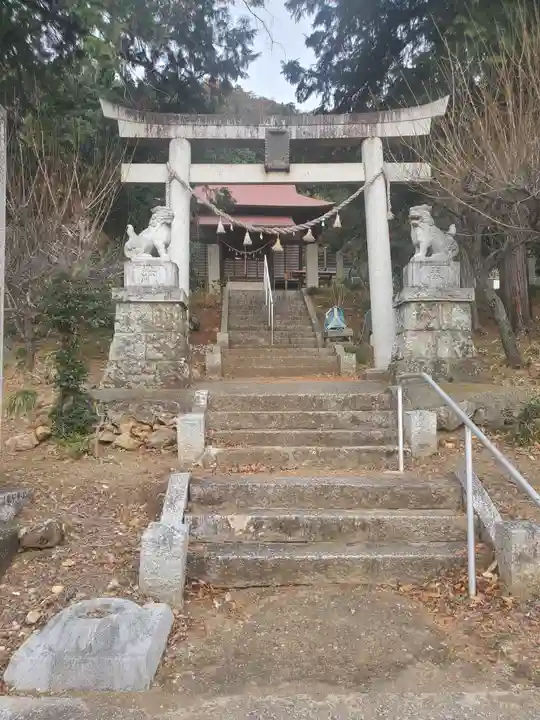 八椚天満宮の鳥居