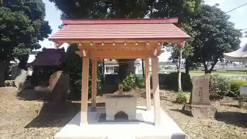 南永井八幡神社の手水