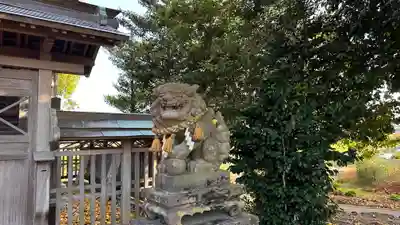 十所神社の狛犬