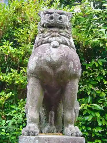 忍　諏訪神社・東照宮　の狛犬