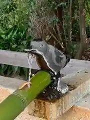 弓弦羽神社の手水