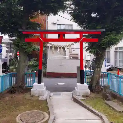 作守稲荷神社の鳥居