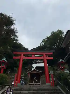 江島神社の鳥居