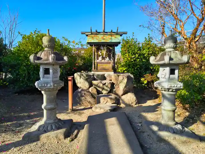 佐軍神社(小山)の本殿・本堂