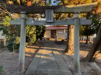 日吉神社の鳥居