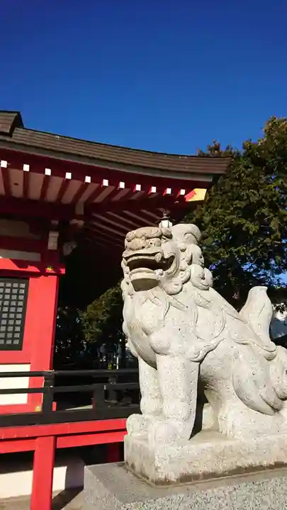 赤城神社の狛犬