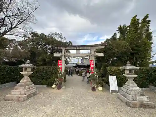 賣太神社の鳥居