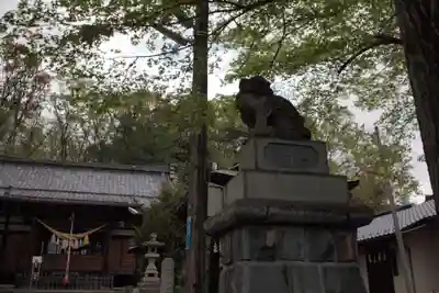 甲斐総社八幡神社の狛犬