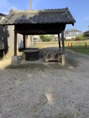 熊野神社の手水舎