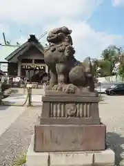 簸川神社の狛犬