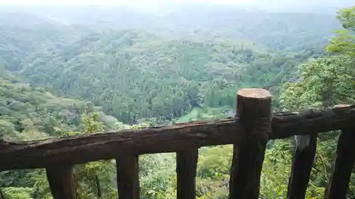 西金砂神社の景色