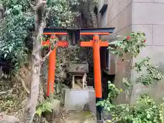 垂箕山大明神の鳥居