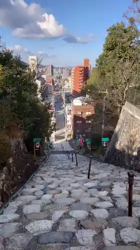 伊佐爾波神社の景色