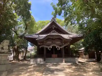 三島大明神社の本殿・本堂