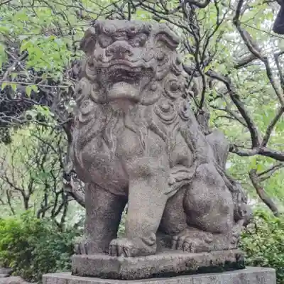 新井天神北野神社の狛犬