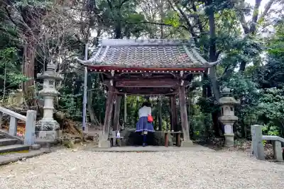 五社大明神社の手水舎