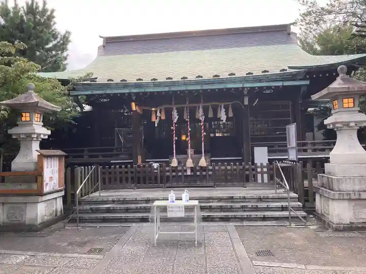 新宿下落合氷川神社の本殿・本堂