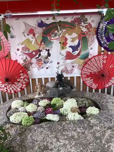 別小江神社の手水舎
