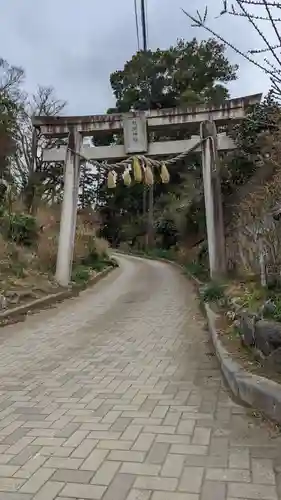 飯綱神社の鳥居