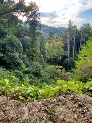 蚕影神社の自然
