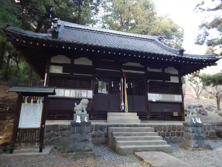 物部神社(石和町松本)(山梨県)