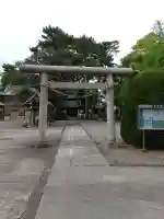 栗原氷川神社の鳥居