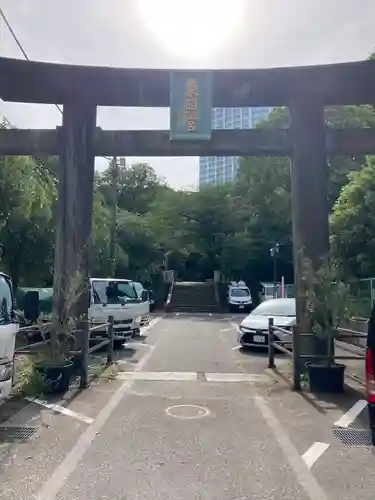 芝東照宮の鳥居