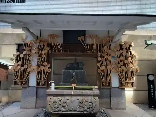 櫻天神社の手水舎