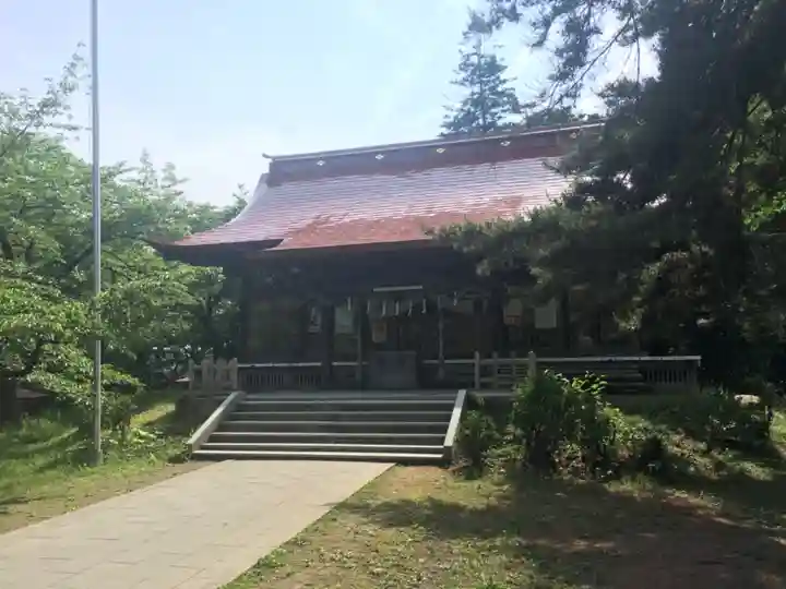 長者山新羅神社の本殿・本堂
