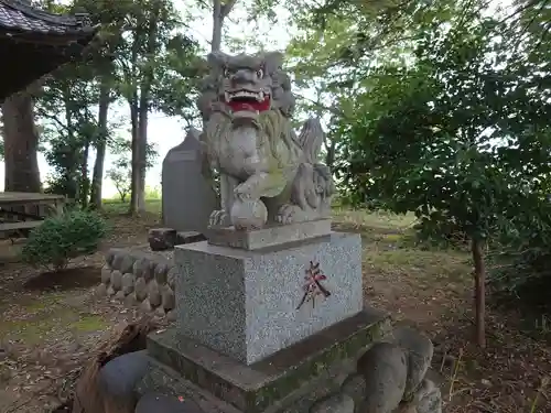 田中神社の狛犬