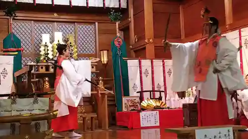 厄除の宮　駒林神社の神楽